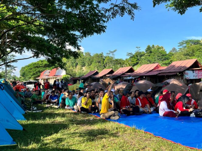 
 Kemah Bakti Kemang Lobar Dalam Memperingati Hari Santri Sekaligus Penanaman Pohon.