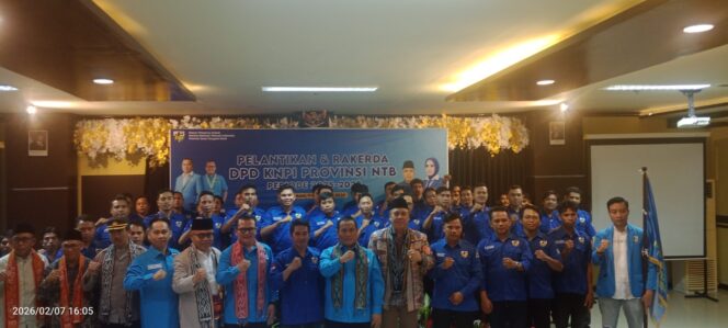 
 Usung Semangat Rajuvenasi, DPD KNPI NTB 2025-2028 Dilantik : Fokus Bangun Desa dan Dukung Asta Cita