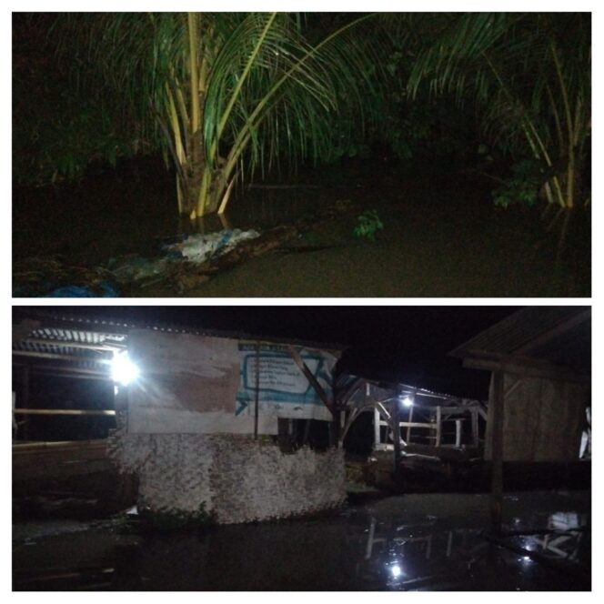 
 Sungai Dodokan Meluap Akibat Hujan Warga Bakong Dasan, Hingga Dusun Petak Terdampak.